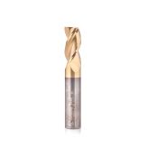 51869-Z CNC Solid Carbide Aluminum Cutting x 1/2 Dia x 1 x 1/2 Shank x 3 Inch Long x 3 Flute ZrN Coated Up-Cut End Mill