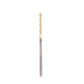 51902-Z Solid Carbide CNC Spiral 'O' Flute Ball Nose Up-Cut, Aluminum Cutting 1/16 R x 1/8 Dia x 1 x 1/8 Shank ZrN Coated Router Bit
