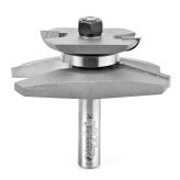 54227 Carbide Tipped Traditional Raised Panel with Back Cutter 15 Deg x 1-3/8 Angle x 3-3/8 Dia x 1-1/16 x 1/2 Inch Shank