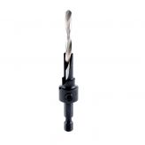55292 RTA Furniture Drill/Countersink with Quick Release 1/4 Hex Shank for 7mm Screw