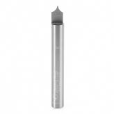 56125 Solid Carbide Point Cutting Roundover 1/8 Radius x 1/4 Dia x 5/16 x 1/4 Shank Router Bit