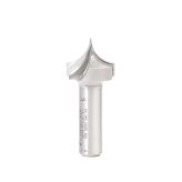 56145 Carbide Tipped Point Cutting Roundover 1/2 Radius x 1 Dia x 3/4 x 1/2 Shank Router Bit