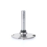 57166 Carbide Tipped 4 Wing Cut Out Solid Surface 3 Dia x 1/4 x 1/2 Inch Shank x 1 Depth of Cut