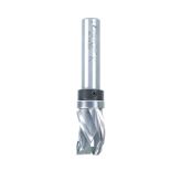 57179 Solid Carbide (Brazed To Steel Shank) Spiral Pattern/Plunge Compression 3/4 Dia x 1-9/64 x 1/2 Inch Shank With Upper Ball Bearing