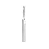 57319 Metric Solid Carbide CNC Spiral 'O' Single Flute, Plastic Cutting 4mm Dia x 20mm x 6mm Shank x 64mm Long Up-Cut Router Bit