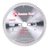 610800-30 Carbide Tipped Trim 10 Inch Dia x 80T ATB, 10 Deg, 30mm Bore