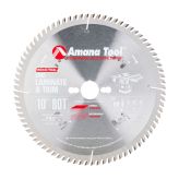 610801-30 Carbide Tipped Fine Cut-Off and Crosscut 10 Inch Dia x 80T TCG, 10 Deg, 30mm Bore