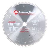 612960 Carbide Tipped Trim 12 Inch Dia x 96T ATB, 10 Deg, 1 Inch Bore