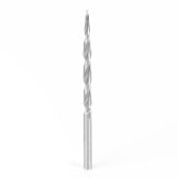 630-270 High Speed Steel (HSS) M2 DIN 338 Fully Ground Taper Point 5/32 Dia. x 1-3/4 x 3-1/8 Long Drill