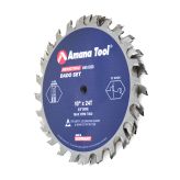 651030 Carbide Tipped Dado 10 Inch Dia x 24T ATB/FT 15 Deg, 5/8 Bore, Dado Set with Five 6-Wing Chippers