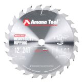 712240 Carbide Tipped Heavy-Duty Ripping 12 Inch Dia x 24T FT, 18 Deg, 1 Inch Bore