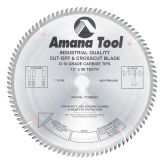 712960 Carbide Tipped Heavy Duty Cut-Off and Crosscut 12 Inch Dia x 96T ATB, 10 Deg, 1 Inch Bore