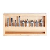 AMS-211 9-Piece Carbide Tipped Set 1/2 Inch Shank