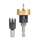 AMS-307 2-Pc Countersink and Plug Cutter Pack