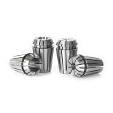  CO-ER20 4-Pc CNC High Precision 1/8, 1/4, 3/8 & 1/2 Inch Dia x 32mm Long Spring Collet Collection for ER20 Tool Holder