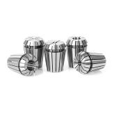  CO-ER25 5-Pc CNC High Precision 1/8, 3/16, 1/4, 3/8 & 1/2 Inch Dia x 34mm Long Spring Collet Collection for ER25 Tool Holder