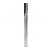 DRB-420 Polycrystalline Diamond (PCD) Tipped Double Flute 1/4 Dia x 3/4 Inch x 1/4 Shank Straight Plunge