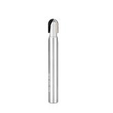 DRB-433 CNC Polycrystalline Diamond (PCD) Ball Nose 3/16 Radius x 3/8 Dia x 1/2 x 3/8 Shank x 3 Inch Long x 2 Flute Router Bit