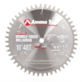 HG10480 Carbide Tipped Hollow Ground 10 Inch Dia x 48T HG, -6 Deg, 5/8 Bore