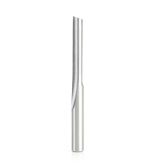 HSS1508 HSS Single Straight 'O' Flute  Plastic Cutting 1/4 Dia x 1-1/4 x 1/4 Inch Shank