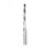 HSS1703 High Speed Steel (HSS) 18° Helix 1/2 Dia x 2-1/2 x 1/2 Shank Single Flute Down-Cut Steel Door Bit