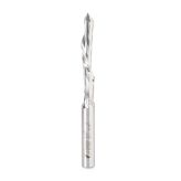 HSS1706 High Speed Steel (HSS) 32° Helix 1/2 Dia x 2-1/2 x 1/2 Shank Single Flute Down-Cut Steel Door Bit
