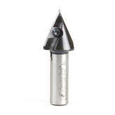 RC-1046 CNC Insert V-Groove 50 Deg x 7/8 Dia x 31/32 x 1/2 Inch Shank Router Bit