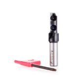 RC-1154 Insert Carbide Straight 1-Flute x 1/2 Dia x 30mm x 1/2 Inch Shank