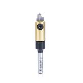 RC-2474 CNC In-Groove Insert Point Round Over Engraving Tool 17/64 Dia x 15/64 x 1/4 Inch Shank Router Bit