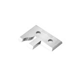 RCK-216 CNC Solid Carbide Insert Knife for Ogee Stile and Rail with Eased Edge RC-1130 - Material Size 3/4 1-3/16