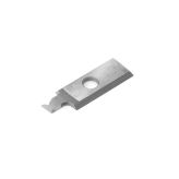 RCK-428 Solid Carbide Insert .5mm - 1.5mm Cut & Quad Chamfer Knife for In-Groove System