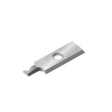 RCK-429 Solid Carbide Insert 1.0mm - 2.0 mm Cut & Quad Chamfer Knife for In-Groove System