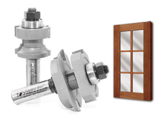 Divided Light Router Bit Set
