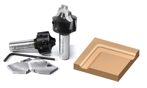 Cabinet door router bit profiles discount