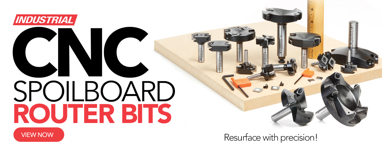 Insert Spoilboard CNC Bits