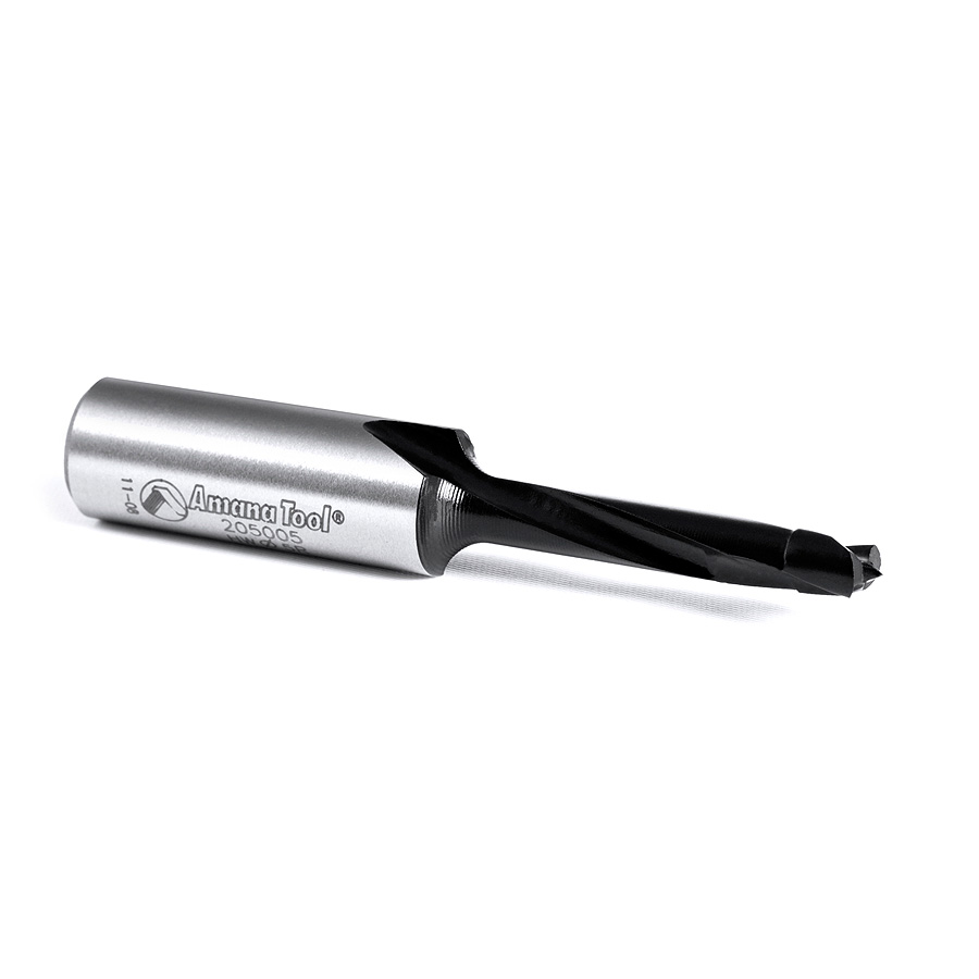 205005 High Performance Ditec™ Carbide Tipped Brad Point Boring Bit R/H 5mm Dia x 57mm Long x 10mm Shank