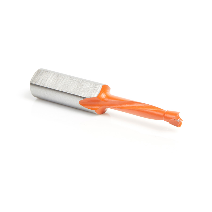 305005 High Performance Ditec™ Carbide Tipped Brad Point Boring Bit L/H 5mm Dia x 57mm Long x 10mm Shank