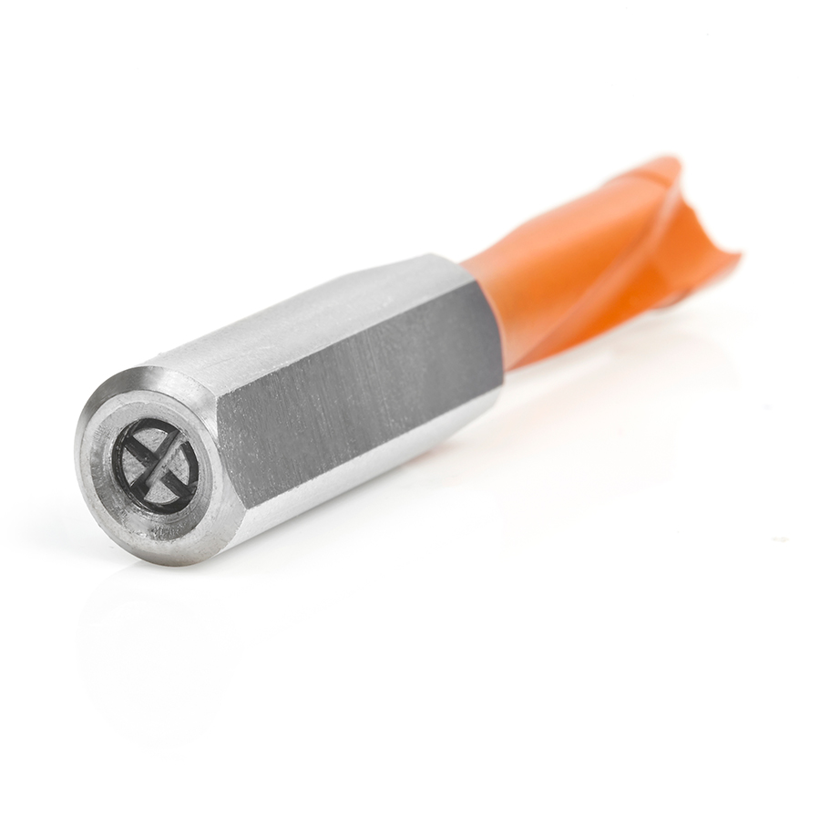 305008 High Performance Ditec™ Carbide Tipped Brad Point Boring Bit L/H 8mm Dia x 57mm Long x 10mm Shank