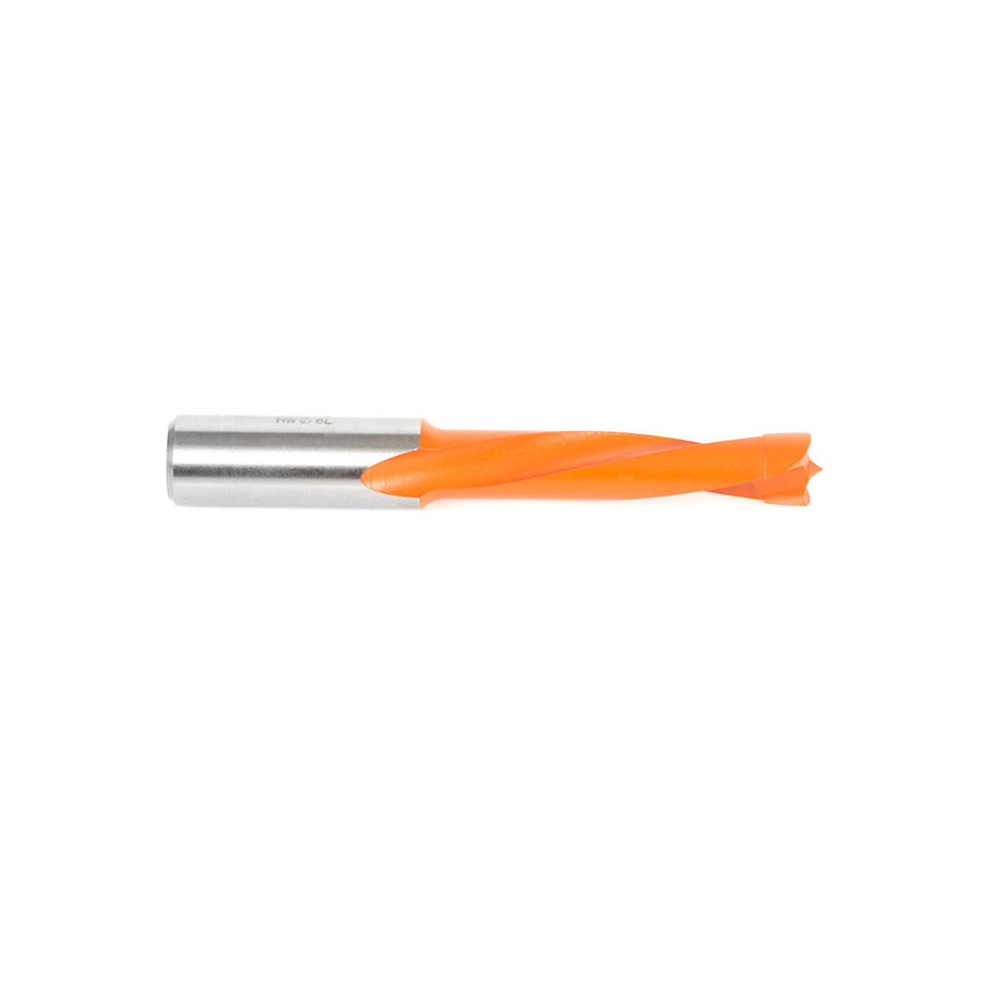 306008 High Performance Ditec™ Carbide Tipped Brad Point Boring Bit L/H 8mm Dia x 70mm Long x 10mm Shank