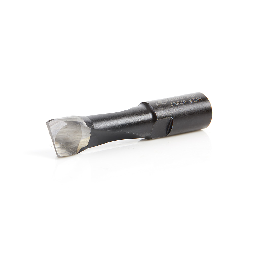 Amana Tool Fresa In Carburo Di Tungsteno Per Macchina Domino Festool - 10x28 Mm, Filetto M8x1, 2 Scanalature - 4