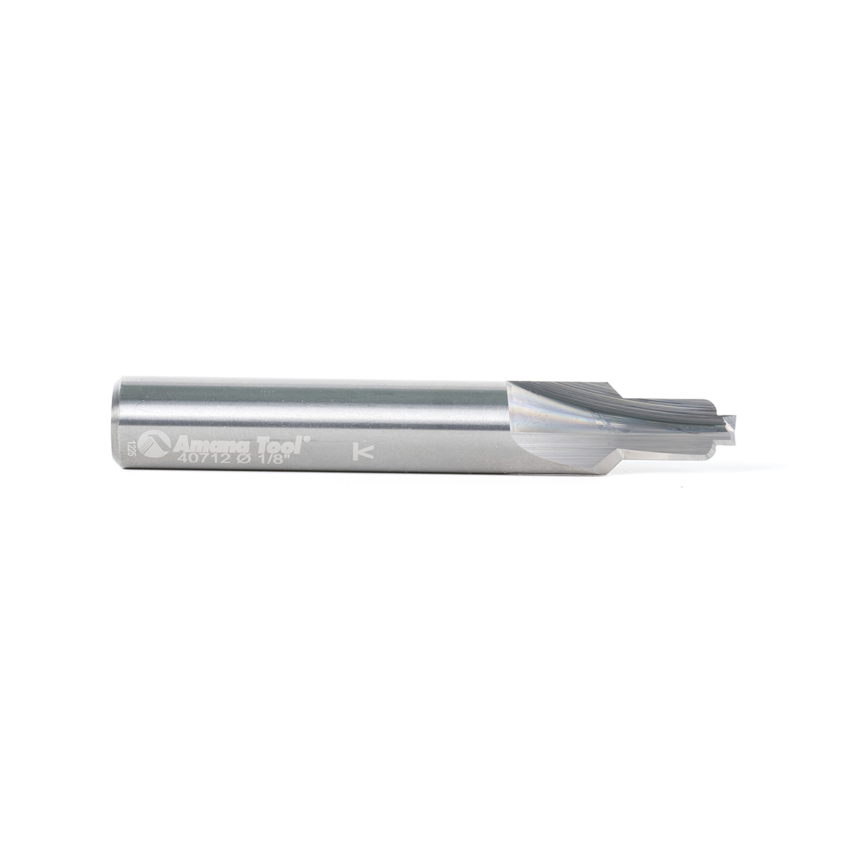 40712 Solid Carbide CNC EVA Foam Decking 1/4 Dia x 1/2 x 3/8 Shank x 2-1/2 Inch Long Router Bit