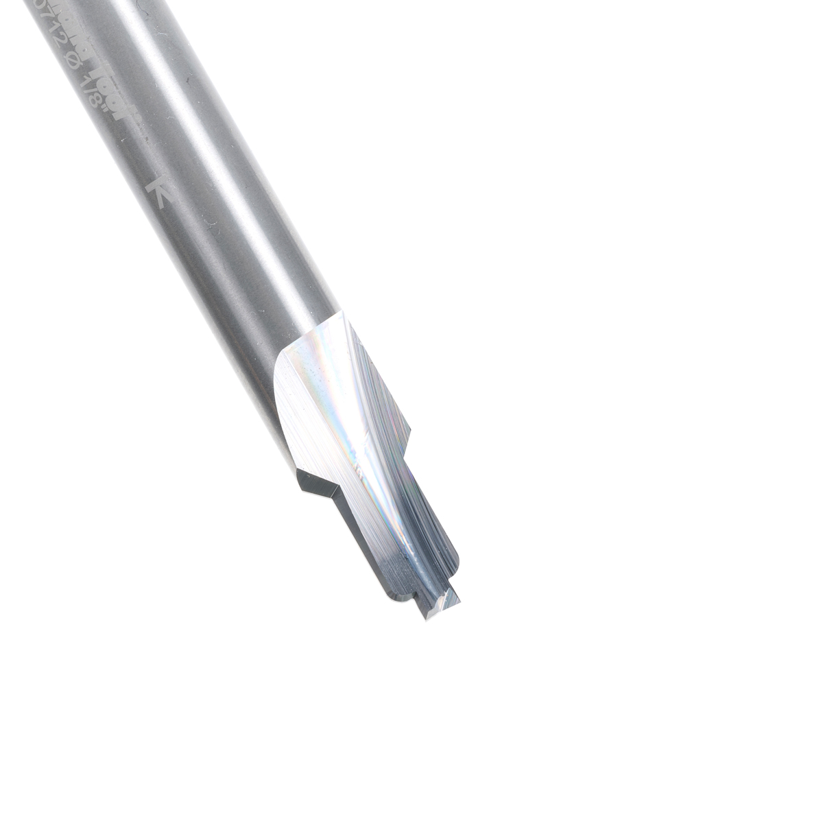 40712 Solid Carbide CNC EVA Foam Decking 1/4 Dia x 1/2 x 3/8 Shank x 2-1/2 Inch Long Router Bit