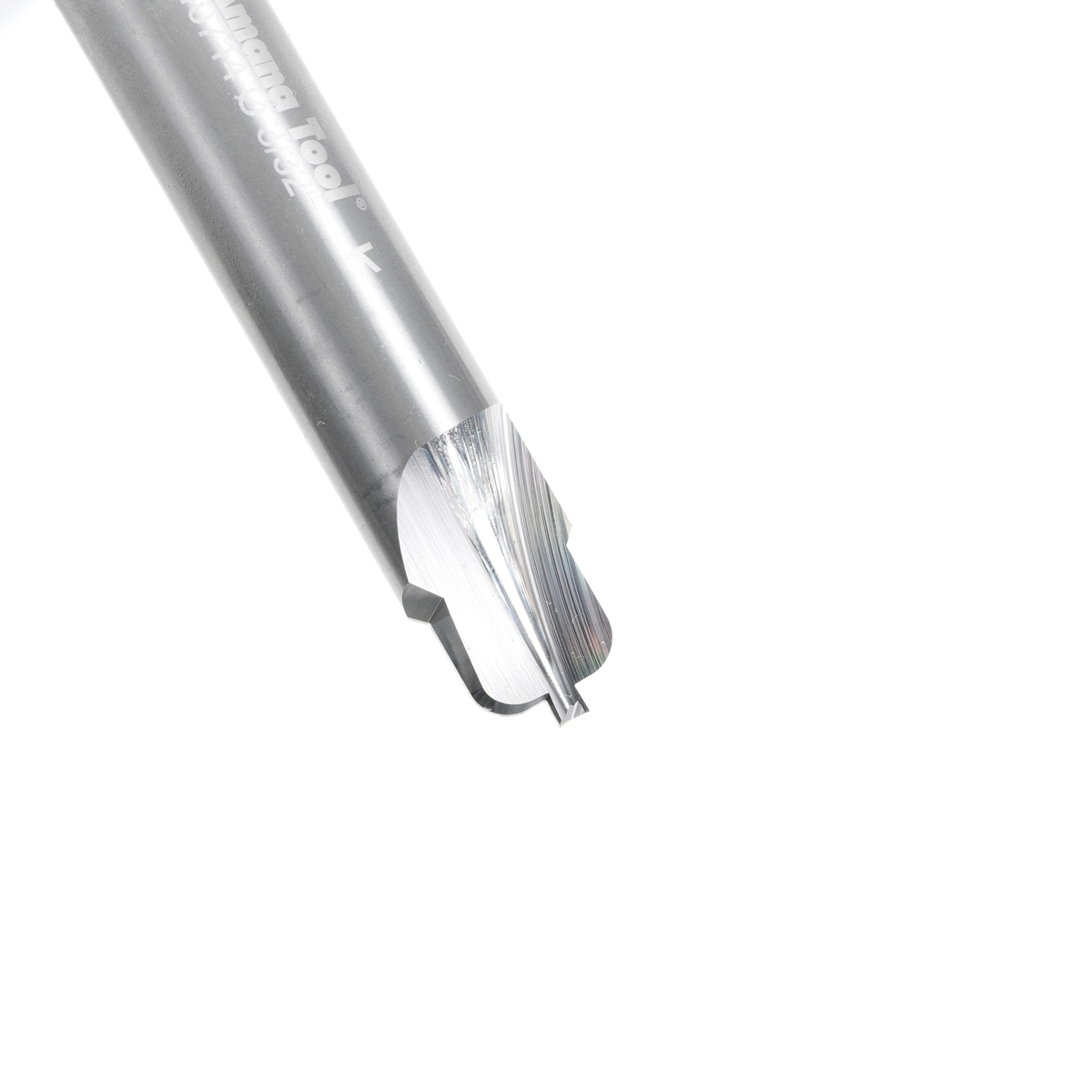 40714 Solid Carbide CNC EVA Foam Decking 27/64 Dia x 7/16 x 1/2 Shank x 2-1/2 Inch Long Router Bit