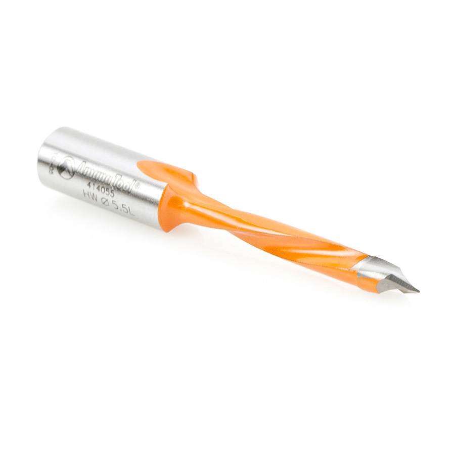 414055 Carbide Tipped Through-Hole Boring Bit L/H 5.5mm Dia x 70mm Long x 10mm Shank
