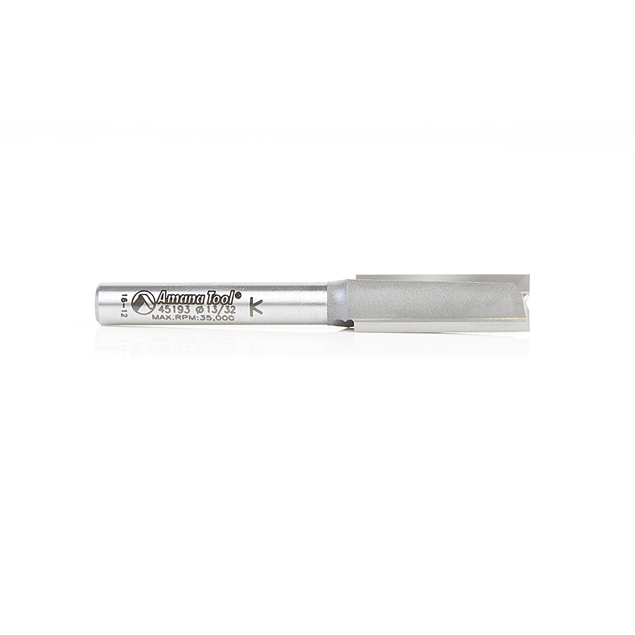 45193 Carbide Tipped Straight Plunge High Production 13/32 Dia x 1 x 1/4 Inch Shank