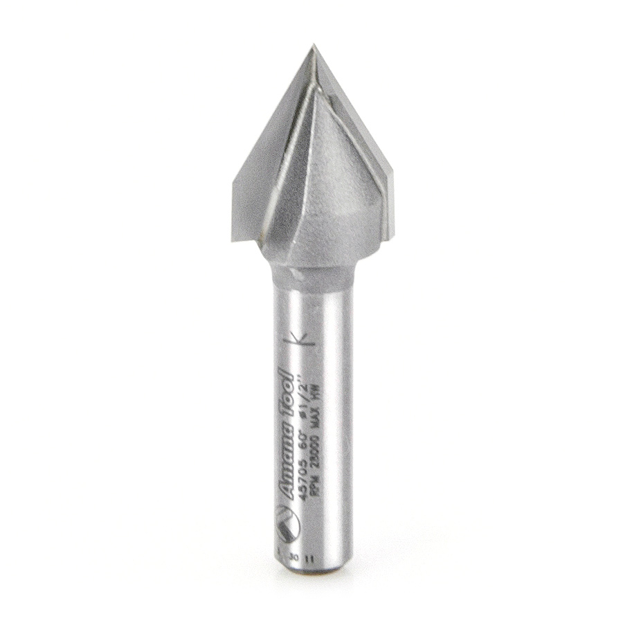 AMS-134-B 8-Pc General Purpose CNC Router Bit Collection, 1/4 Inch Shank