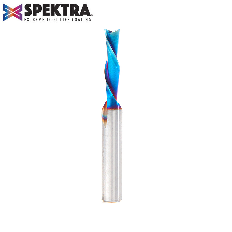 46201-K Solid Carbide Spektra™ Extreme Tool Life Coated Spiral Plunge 3/16 Dia x 3/4 x 1/4 Inch Shank