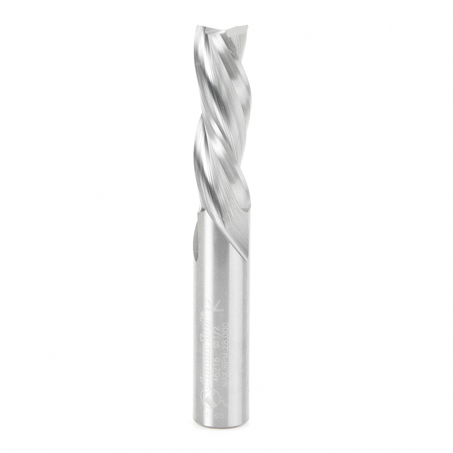 46216 Solid Carbide Spiral Plunge 1/2 Dia x 1-1/2 x 1/2 Inch Shank