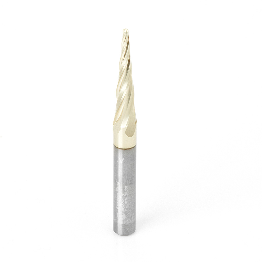 AMS-134-B 8-Pc General Purpose CNC Router Bit Collection, 1/4 Inch Shank
