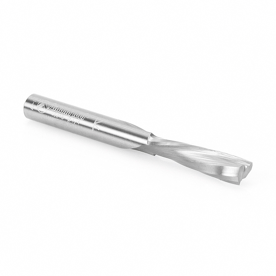 46348 Solid Carbide Spiral Plunge For Solid Wood 1/4 Dia x 1 4 Shank Amana Tool 46348 Solid Carbide Spiral Plunge For Solid Wood 1/4 Dia x 1 4 Shank Amana Tool